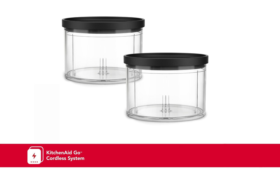 kabelloser top-down-zerkleinerer mit schüssel und deckel