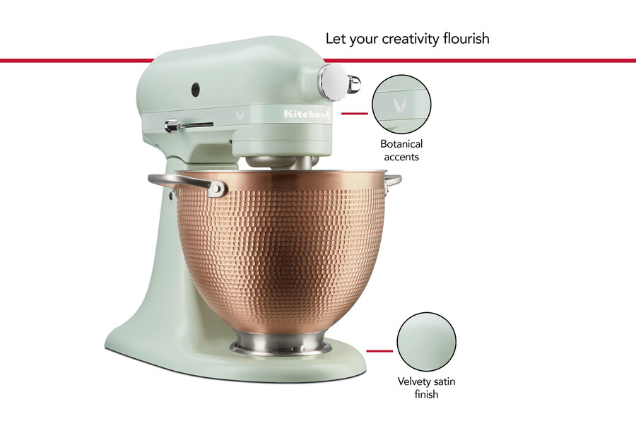 ksm180 blossom artisan standmixer design-serie