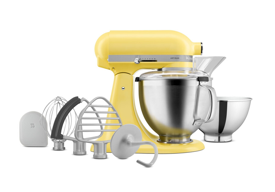 artisan standmixer mit kippbarem kopf - butter ksm195
